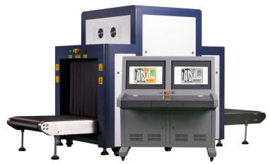Gray Airport Baggage X Ray Machine Stainless Steel Airport Security Scanner
