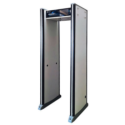 60Hz Walkthrough Metal Detectors Interlocking Multi Zone Metal Detector Device