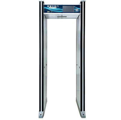 60Hz Walkthrough Metal Detectors Interlocking Multi Zone Metal Detector Device
