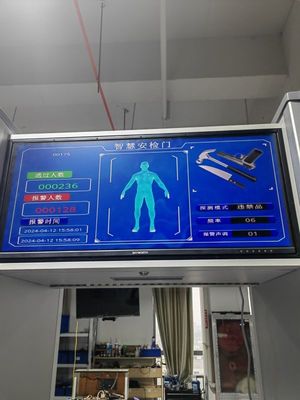 Multi-prevention zone technology Prohibited goods cell phone security gate